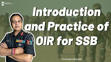How to introduce yourself and LIVE OIR Practice | Guidance by Col Rajvir Sharma