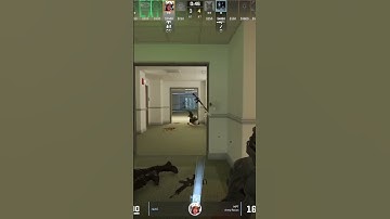 I hunt them 17 #cs2 #1v3 #office #funny #viral #gaming #shooting #intense #insane #mp7
