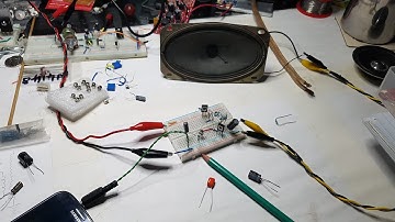 Simple 3 Transistor Audio Amplifier Circuit