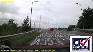 Wallasey driving test centre, Test Route 1