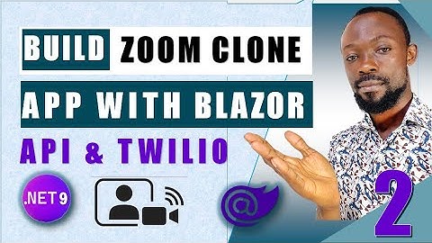 Build Zoom Cloned with .NET 9 Blazor & Web API - Create Login Component🚀