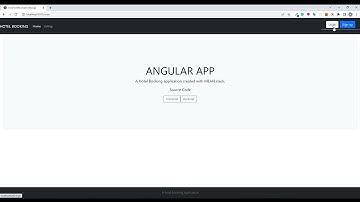 Hotel Booking App with MEAN ( MongoDB, Express, Angular, Node) stack