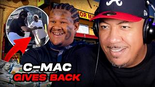 C-Mac TROLLS The HOOVERS By Giving Back In Their Hood?!