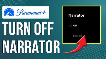 How To Turn Off Narrator On Paramount Plus (How To Disable Narrator On Paramount Plus)