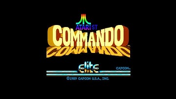 Commando - Atari ST [007] PlayThru