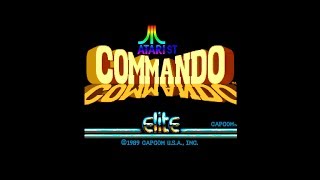 Commando - Atari ST [007] PlayThru