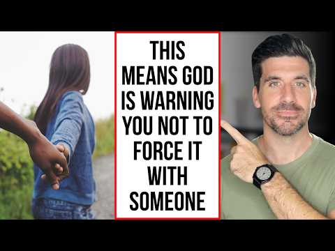 4 Signs God Is Telling You “Not to Force It” with Someone