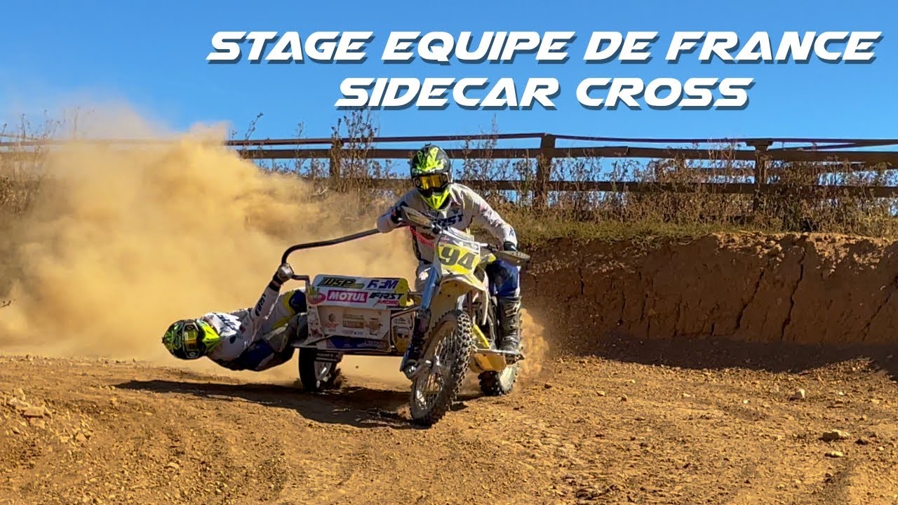 STAGE EQUIPE DE FRANCE SIDECAR au MC TRAC ! YouTube