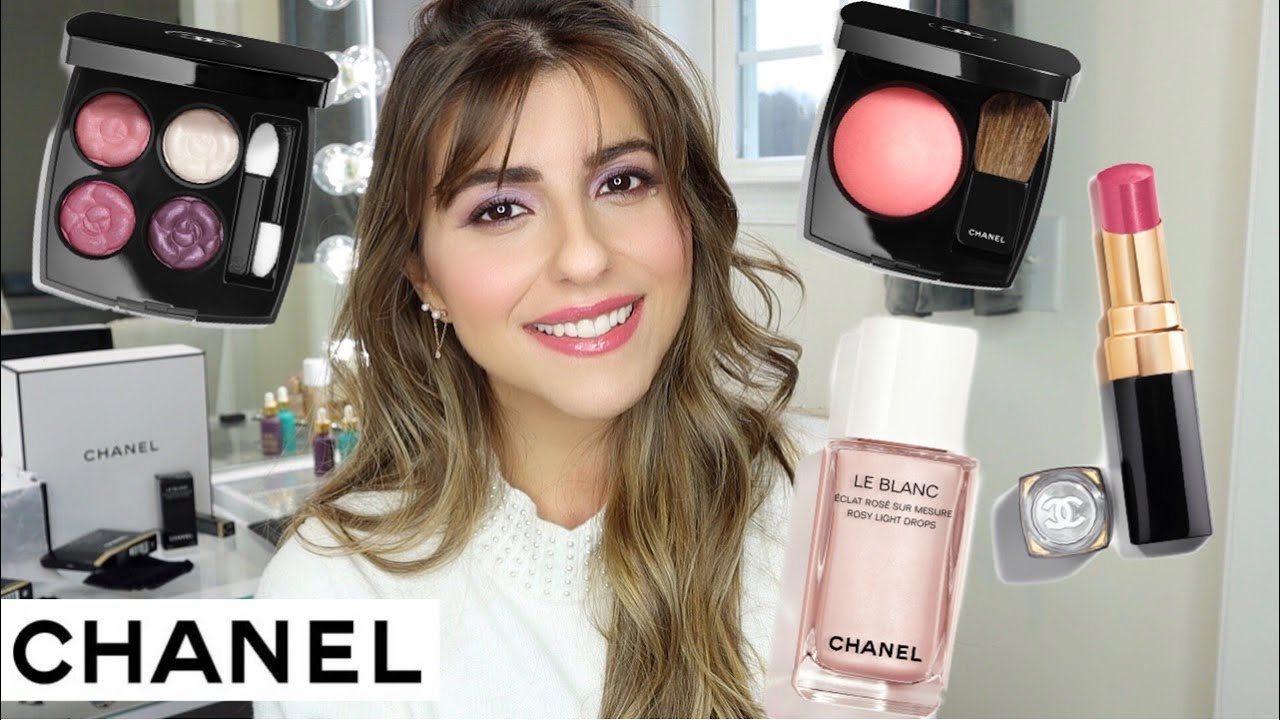 NEW CHANEL 'LA FLEUR ET L'EAU' LE BLANC Makeup 2020 Collection 