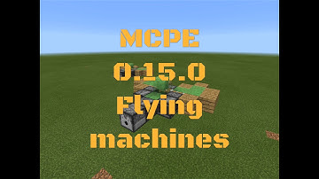 MCPE 0.15.0 fast, compact, cheap flying machine