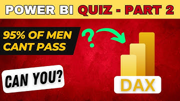 Power BI & DAX Trivia Quiz Part 2 | 20 Challenging Questions to Test Your Knowledge! Bi Mentor