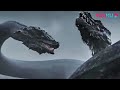 The snake and dragon are fighting to be the king of the island   snake 3  youku monster movie