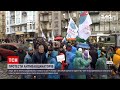 Протести в Києві: противники вакцинації перекривають дорогу в урядовому кварталі