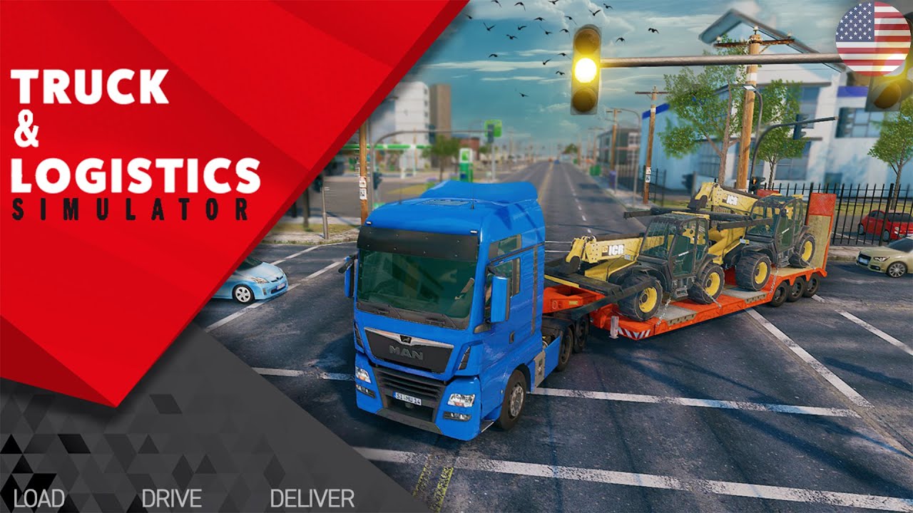 Truck & Logistics Simulator, Update about the console - Delivery the  telescopic handler!