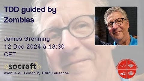 TDD guided by the Zombie by James Grenning