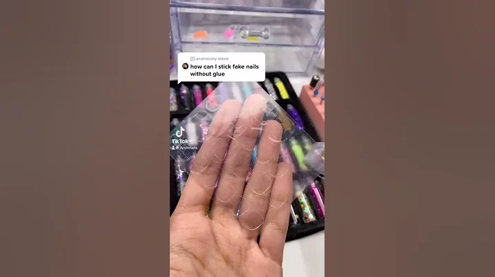 How to apply nails with “Stickers” no glue required #shorts #nails #nailart - DayDayNews