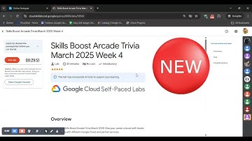 Skills Boost Arcade Trivia March 2025 Week 4 || #trivia4 || #2025 Solution