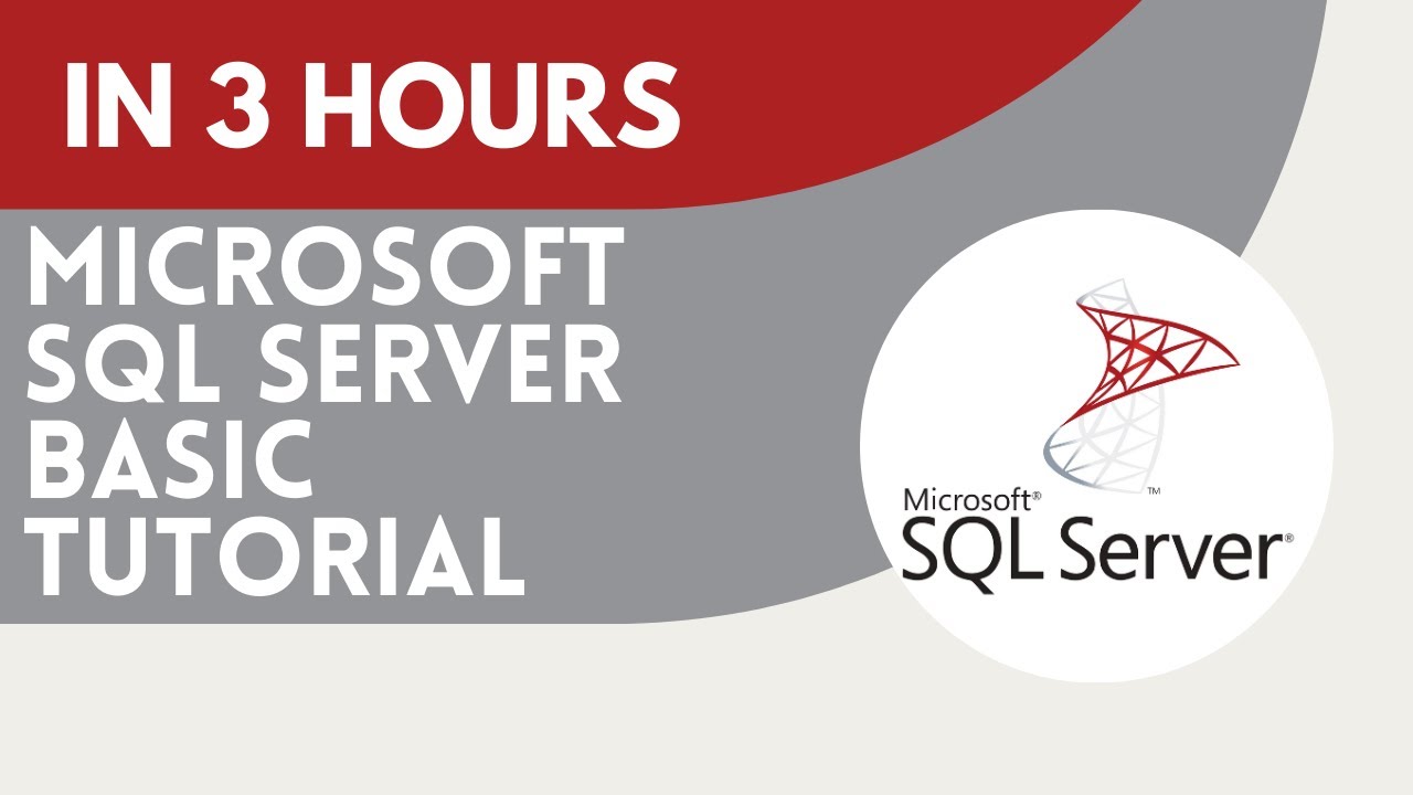 Microsoft SQL Server Basic Tutorial In 3 Hours - QuadExcel.com