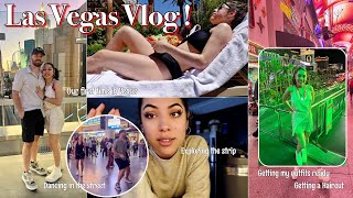 My First Time in Vegas! Exploring, Travel, Hair, Dancing