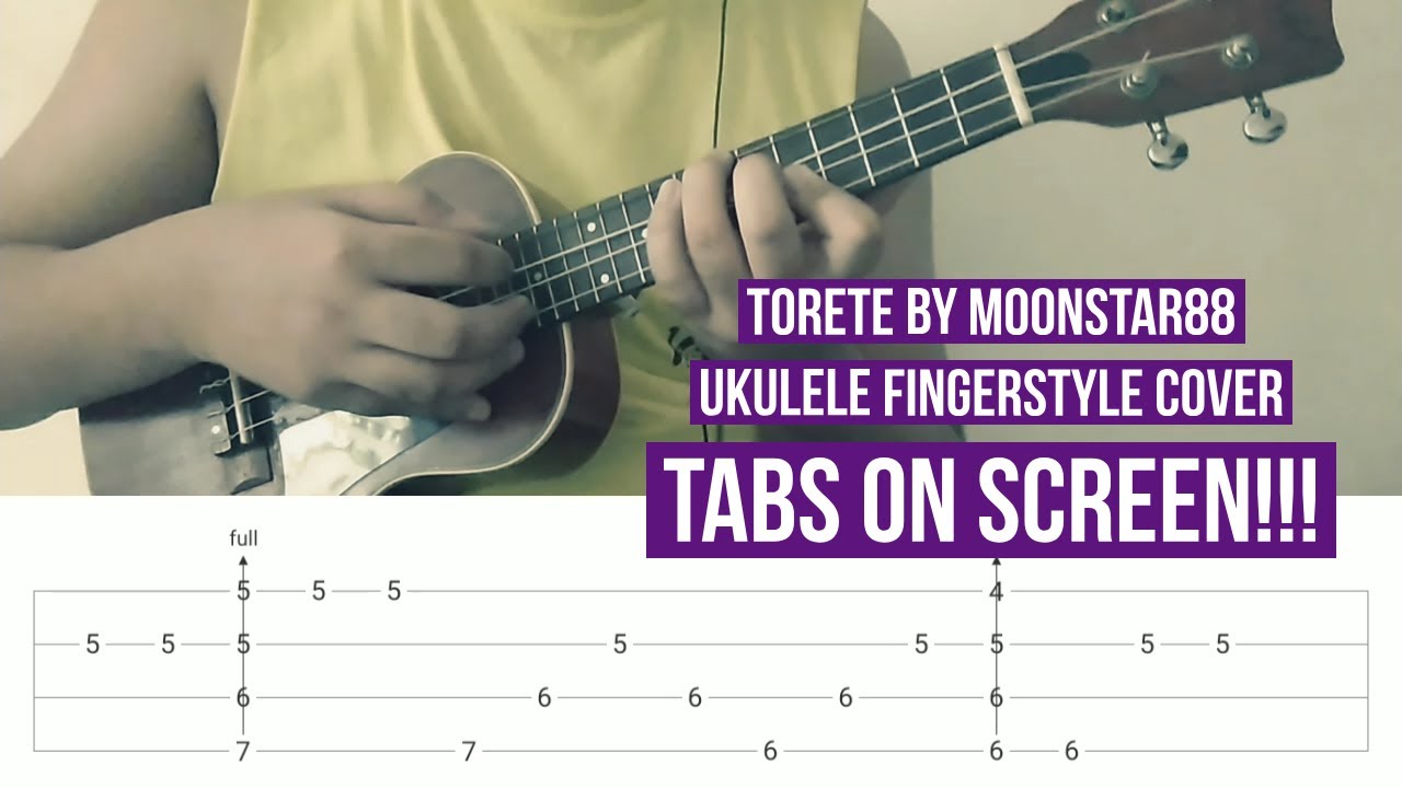 Chords: F#m, Bm, G, D. Chords for Torete by Moonstar88 (Ukulele Fingerstyle...