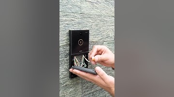 Your clients need this for their Commercial Buildings! Loxone automation Intercom & NFC Code Touch