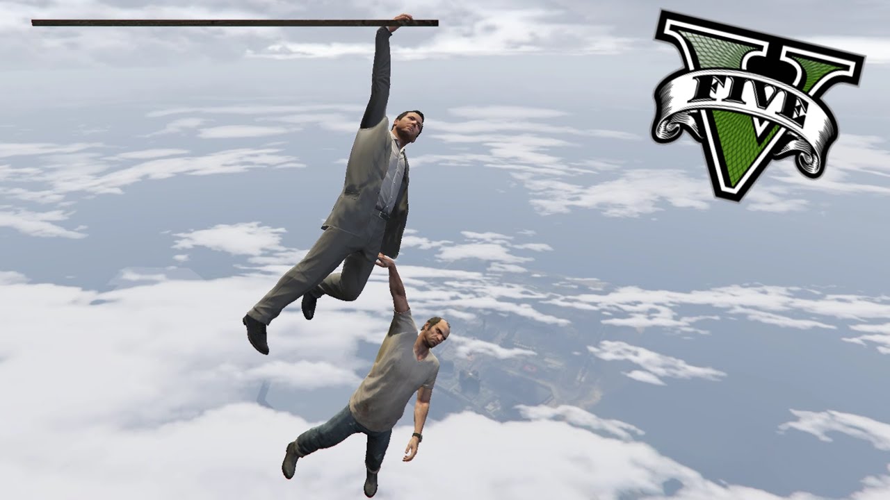 Los MODS mas Absurdos De GTA V - Colgados Del Cielo !! WTF - ElChurches funny moments in soccer