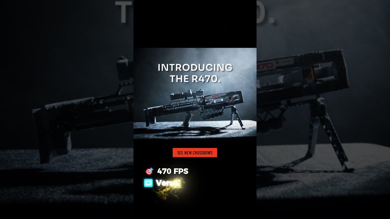Ravin R470 Crossbow 470 FPS Power For The 4th 