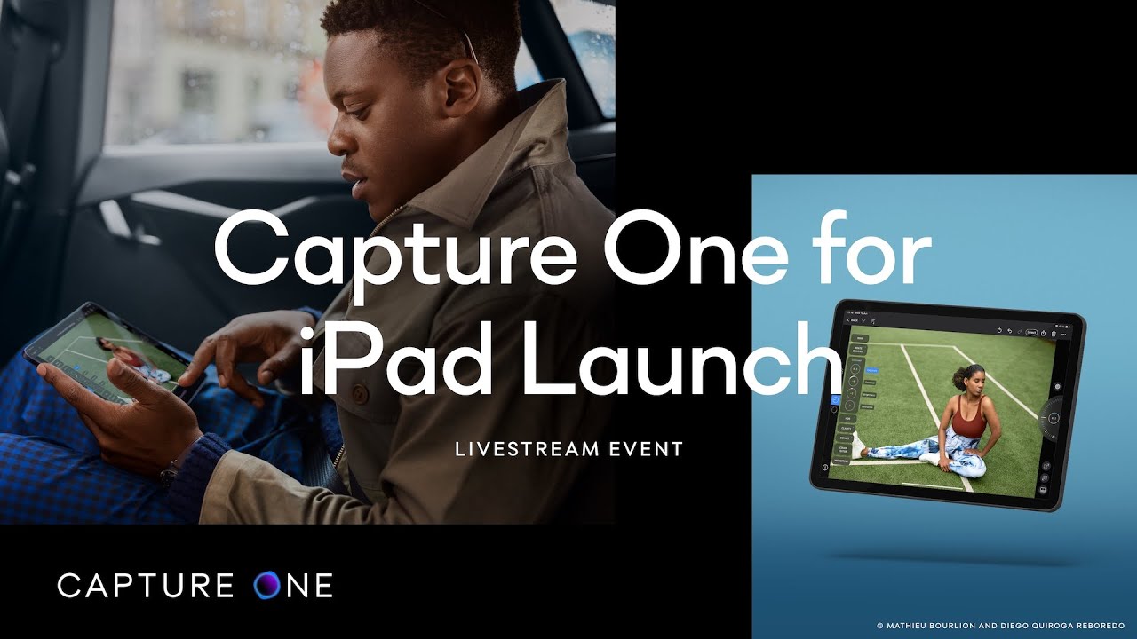 Capture One Livestream Capture One for iPad Launch YouTube