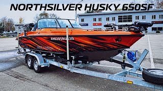Заводной Апельсин | North Silver Husky 650Sf