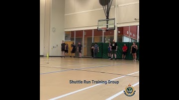 Shuttle Run Training Group Example of Test