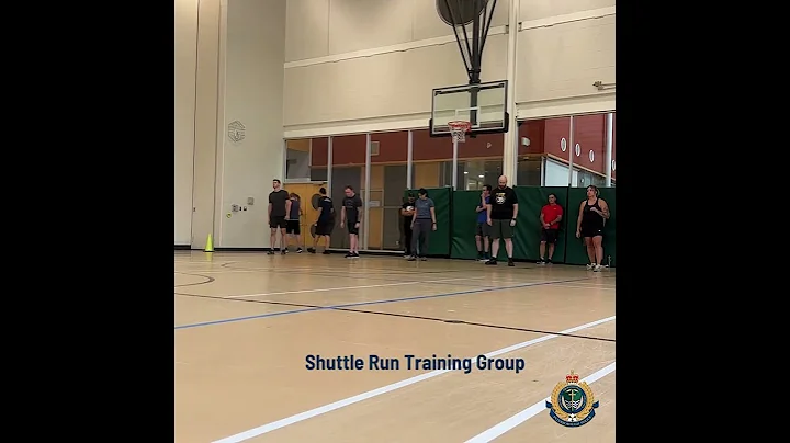 Shuttle Run Training Group Example of Test