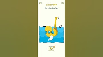 DOP 2: Delete One Part Level 1553 Walkthrough Solution #shorts #DOP2