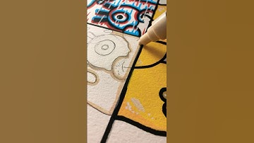 Drawing #spongebob in 4 styles, PART 4!! {Make sure to subscribe!} #sub #art #satisfying