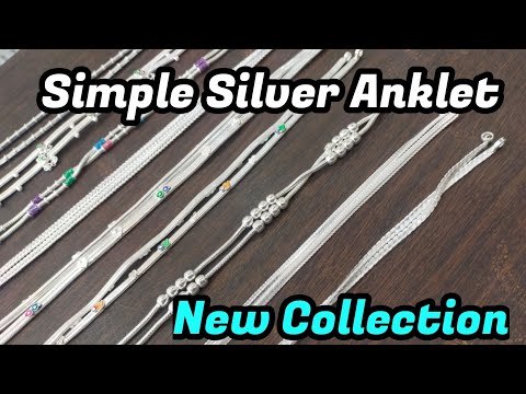New Anklet Collection | Simple Design Anklet | New Payal Design