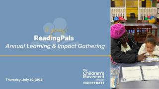 ReadingPals 2026: Annual Learning & Impact Gathering