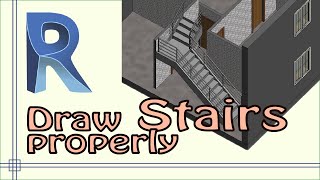Revit - How to draw Stairs properly