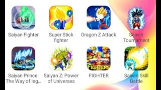 Saiyan Fighter,Super Stick fighter,Dragon Z Attack,Saiyan Tournament screenshot 4