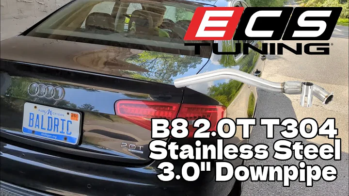 B8.5 Audi A4 Downpipe Install + Honest Review (Not the Results I Expected)
