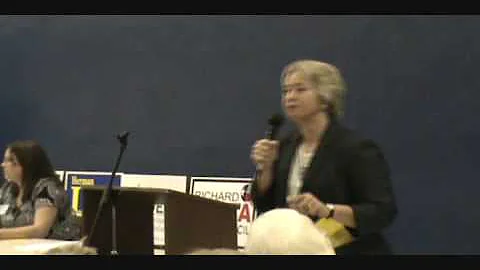 Annise Parker at the Harris County Dems Meeting