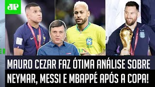 "O Neymar ficou BEM MENOR! Gente, o Messi e o Mbappé..." Mauro Cezar DÁ AULA após a Copa do Mundo!