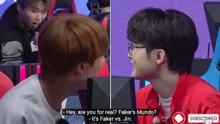 T1 vs BTS - Mundo Dodgeball Game (English )