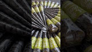 Black Mehandi Cones Natural