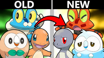 What if EVERY Starter Pokemon had NEW TYPES?