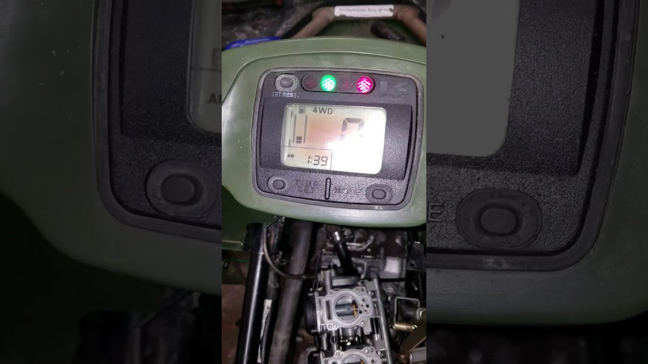 03 Prairie 650 4wd Light Flashing Youtube