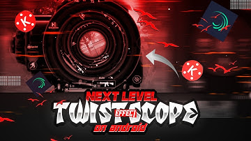 Make This Next Level TWIST SCOPE Effect on android| BGMI montage tutorial | Graphilic