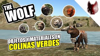 ¿Cómo encontrar Objetos y Materiales en Colinas Verdes? - The Wolf Gameplay en Español screenshot 2