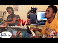 Kompa keyboard solo battle  la belle shouna vs guto keys  haitian kompa gouyad music live solo 