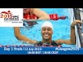 Day 1 finals | 2015 IPC Swimming World Championships, Glasgow