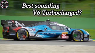 Alpine A424 LMDh BEAUTIFUL V6 Turbocharged SOUND! 6H of Spa-Francorchamps 2024