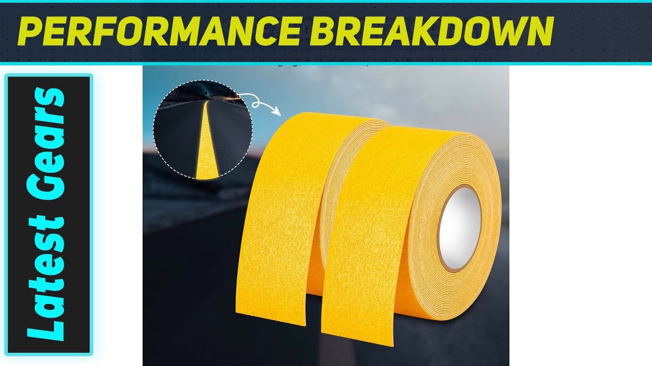 Frienda Reflective Pavement Tape: Amazing Grip & Night Safety!